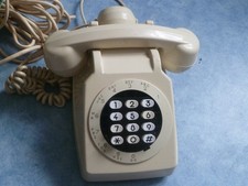 TELEPHONE SOCOTEL S 63  BEIGE A  CLAVIER