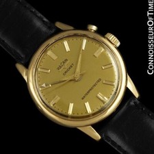 Montre Vintage Des Présidents VULCAIN CRICKET Des Années 1950 - Or 18K