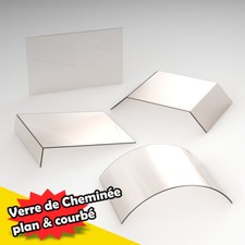 Vitre de cheminée Verre de