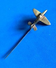 Ancienne Epingle Avion Laiton Poilu WW1