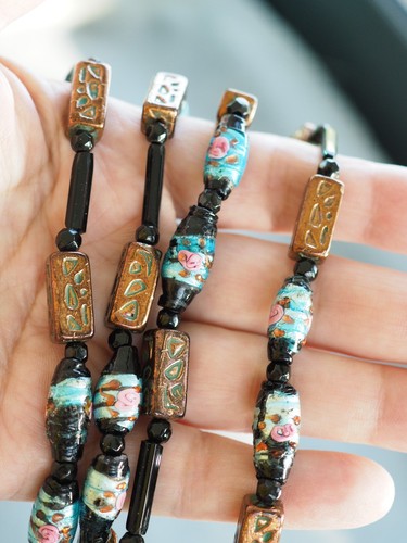 Collier ancien murano art - collier,