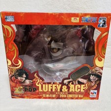 P.O.P One Piece Luffy & Ace Brothers' Bonds 20th LIMITED Ver. Figurine New
