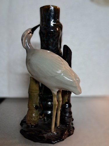 Vase soliflore heron japon
