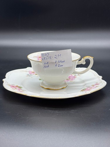 Ancienne tasse soucoupe en - et,