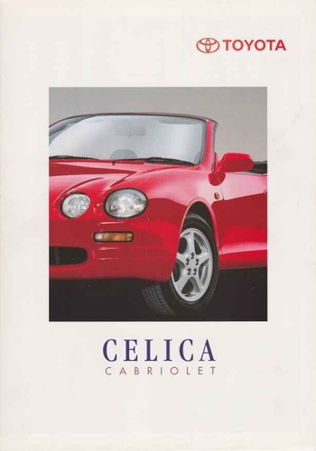 Brochure toyota celica - brochure,