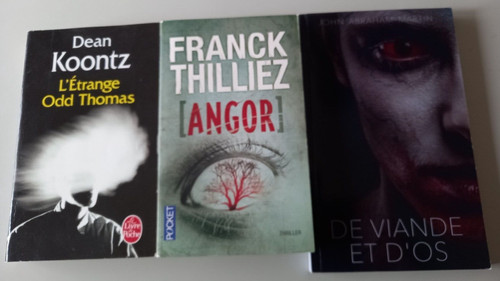 Lot trois livres pocket - trois,
