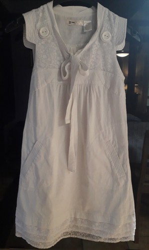Belle robe blanche taille - ,