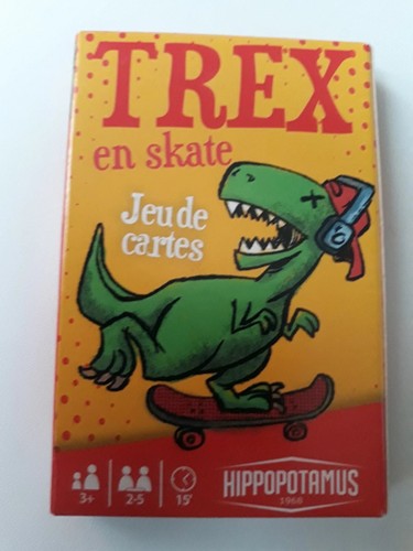Paquet cartes jeu trex - paquet, de