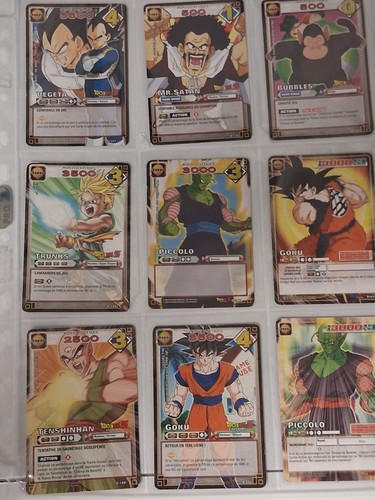 Lot carte dragon ball - ball, diorama