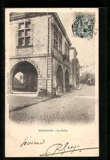 CPA Mirecourt, Les Halles 1904