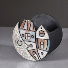 Antonella Facci vase raku