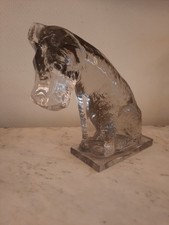 Sculpture en cristal - Chien