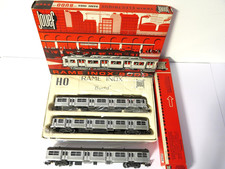 JOUEF  RAME INOX BUDD  Coffret Réf. M 761 E et REMORQUE INTERMEDIAIRE Réf. M 866