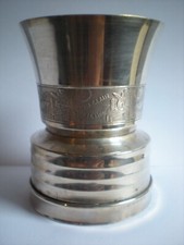 TIMBALE METAL ARGENTE A MUSIQUE