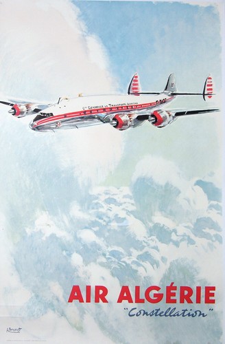 Affiche ancienne brenet air - affiche,