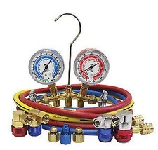 Double 134A Et 1234YF Laiton Collecteur Jauge Set MASTERCOOL 66661-AYF