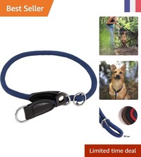 Collier d'Éducation pour Chien en Nylon 60 cm Ajustable - Confort Optimal