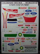 DECALS 1/32 FORD FOCUS WRC -