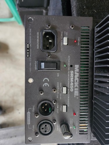 Mackie srm450 amplifier need - amplifier, (need