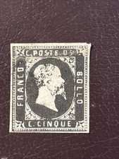 Timbre Italie Sardaigne, V