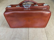 Ancienne sacoche médecin - , cuir