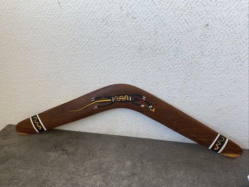 Ancien boomerang bois - boomerang,