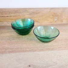 Lot de 4 petits bols verts -