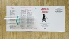 Jaquette Album Balzac La Pléiade Impression Haute Qualité (1 Rhodoïd offert)