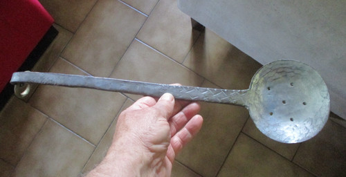 Rustique ecumoire cuivre - rustique, en