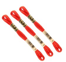 DMC 351 Lot De 3 Échevettes