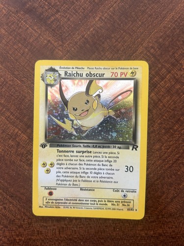 Carte pokémon wizards - pokémon, fr