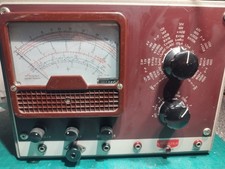 MULTIMETRE ANCIEN A TUBES HANSEN HRV200.