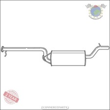 Silencieux d'échappement central Sigam pour FORD TRANSIT D kjj