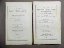 Annales Médico-Psychologiques documents relatifs a l'Aliénation mentale 1887 2t.
