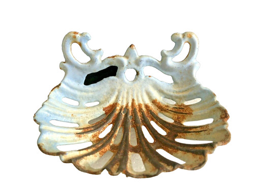Porte savon ancien en fonte - ,