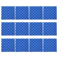  12 Pcs Panneau Isolant Phonique D'épreuve Sonore Panneaux Acoustiques