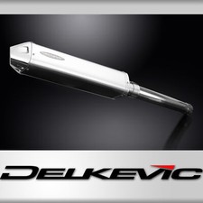 Yamaha YZF750R 1994-1998 Echappement KIT-Silencieux 420mm Tri-Ovale Inox 