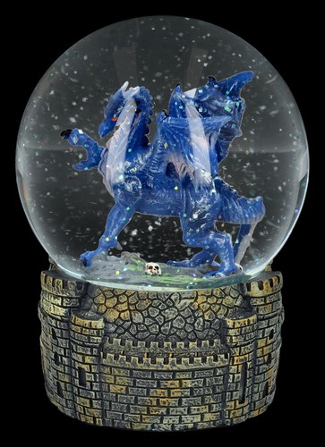 Boule neige dragon midnight - boule,