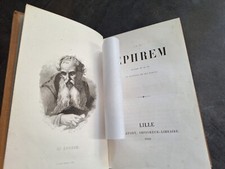 SAINT EPHREM HISTOIRE DE SA VIE ET EXTRAITS DE SES ÉCRITS Lille 1849 Lefort