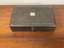 Ancien Ecrin Noir Vide pour Ménagère 12 Fourchettes ou Cuillères (1-3)