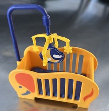 PLAYMOBIL (R263) MAISON MODERNE - Lit Orange avec Mobile pour Bébé Chambre 3207