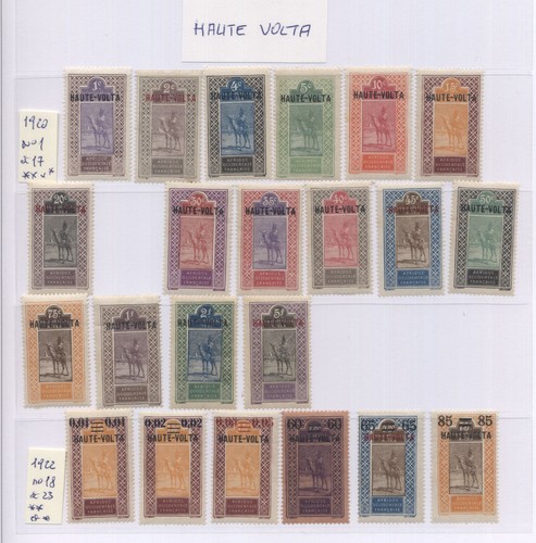 Haute volta france - haute-volta,