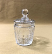 pot couvert / boite ronde en cristal BACCARAT modèle CAVOUR sucrier Bonbonnière