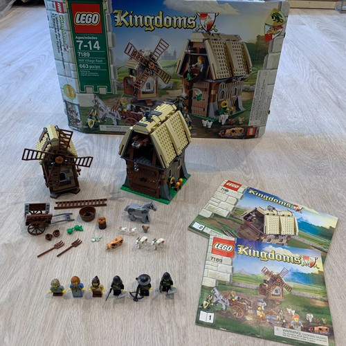 Lego kingdoms mill village - lego,