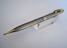 STYLO PORTE MINES SHEAFFER EN ARGENT MODELE IMPERIAL DIAMOND  M372
