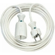 Rallonge électrique de chantier blanche - 3G1,5 - 10M BRENNENSTUHL