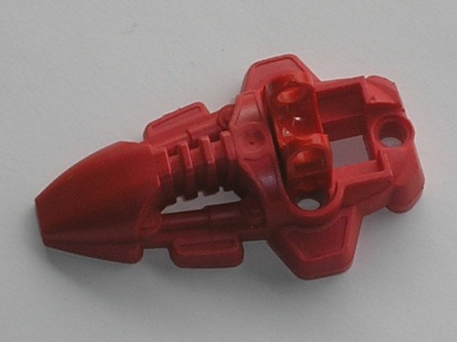 Lego red bionicle foot - bionicle,