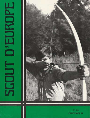 Revue scout europe 33 - d'europe, n°