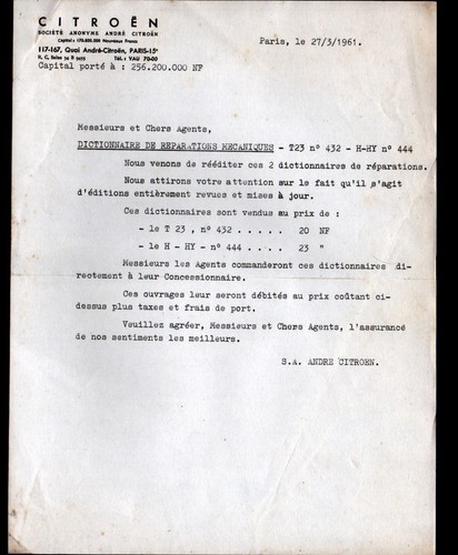 Paris usine automobile - (xv°),
