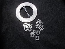 collier inox Ligarex pour cardan, 8 mm 10mètres +15 boucles 